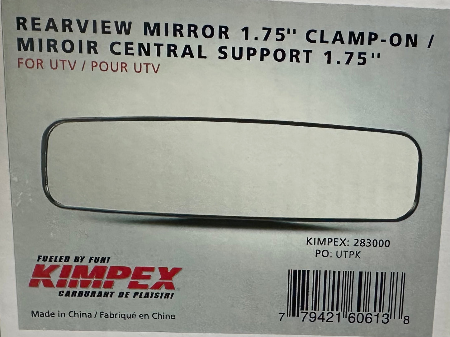 Kimpex UTV Rearview Mirror 1.75"