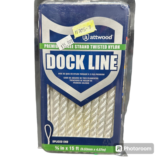 Dock Line 3/8" x 15'